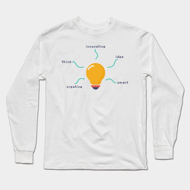 Creative Design Long Sleeve T-Shirt by Komardews